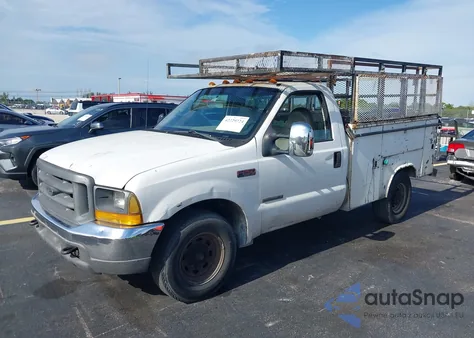 2001 Ford F-250 Xl/Xlt from USA, damaged, VIN 1FTNF20F81EA32560